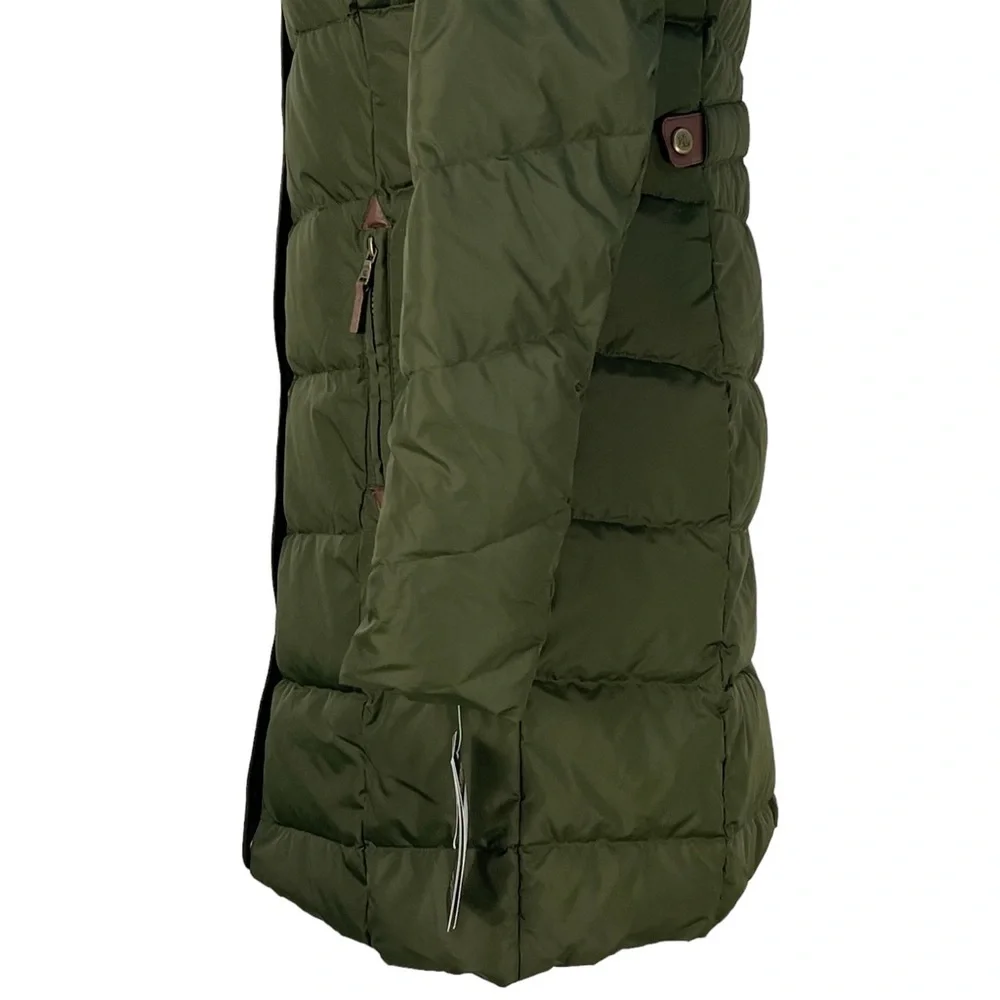 Lauren RALPH LAUREN FAUX FUR LINED HOODED DOWN PUFFER COAT STYLE # 24658 NWT - Picture 6 of 16